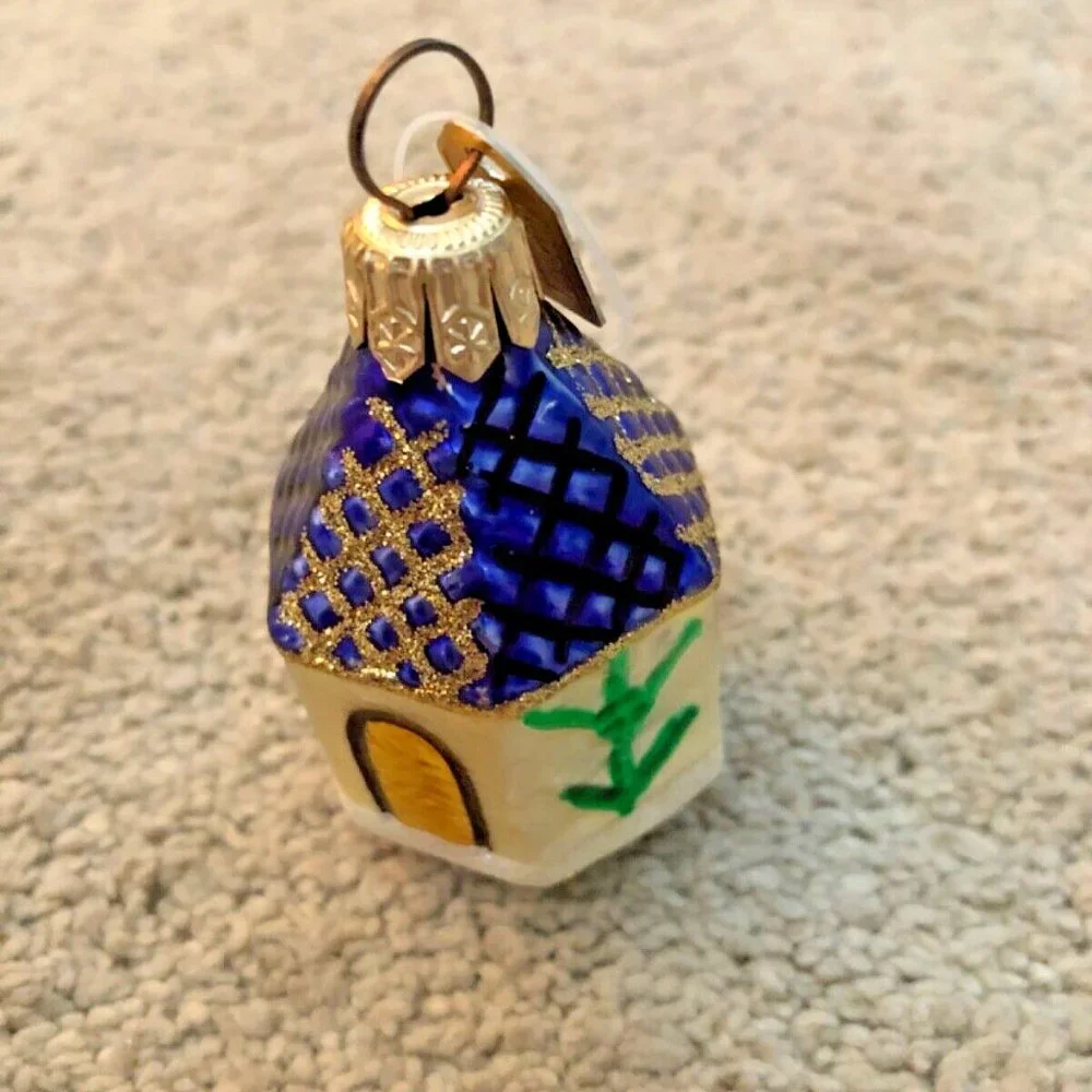 Radko Vintage‎ DISCOVERY CHANNEL STORE Christmas Ornament Church